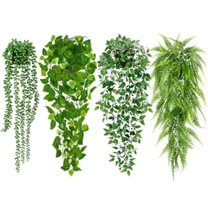 4 Pack Potted Greenery