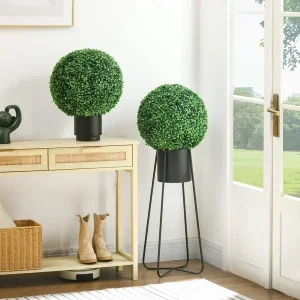 Artificial Ball Boxwood Topiary Trees