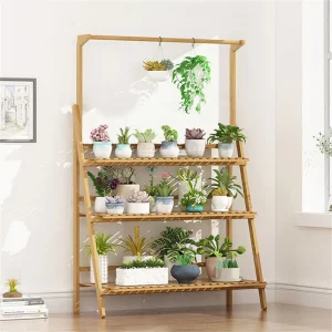 Bamboo Plant Stand